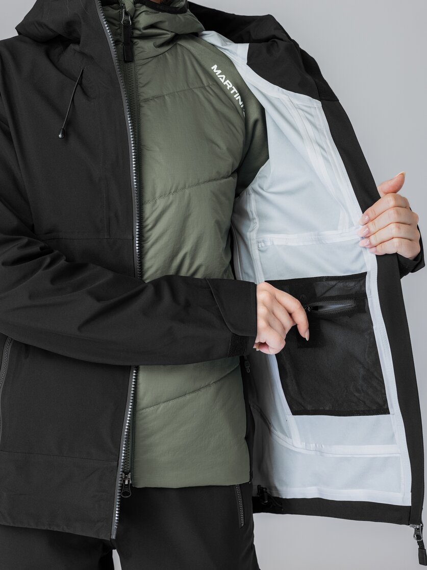 Martini Sportswear - Horizon 3L Jacket W - Hardshell Jacken in seaport - Detail 5 - Damen