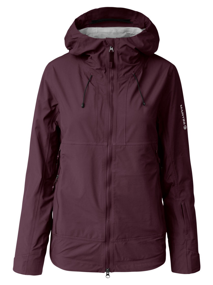 Martini Sportswear - Horizon 3L Jacket W - Giacche Hardshell in fairy tale - vista frontale - Donna