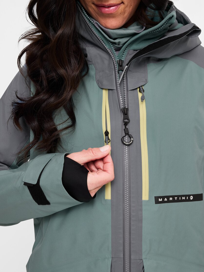 Martini Sportswear - Yalca 3L Jacket W - Giacche Hardshell in desert - Dettaglio 3 - Donna