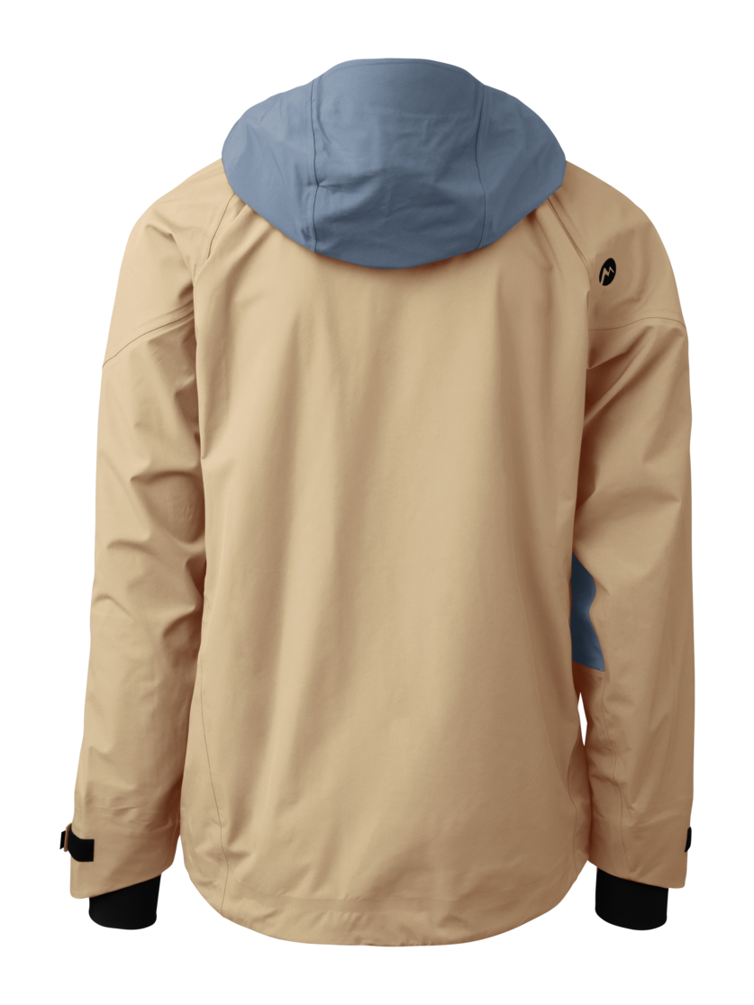 Martini Sportswear - Yalca 3L Jacket M - Giacche Hardshell in desert-moon - vista posteriore - Uomo
