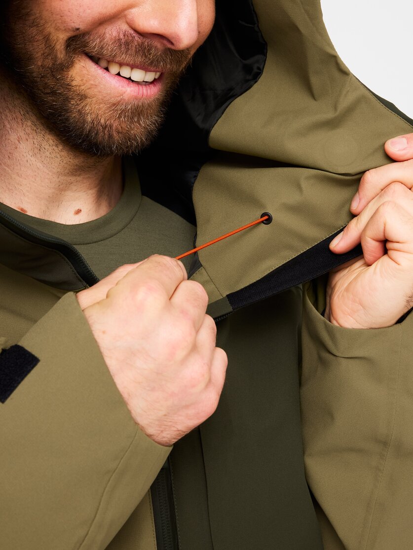 Martini Sportswear - Argon 2L Jacket M - Giacche Hardshell in spanish green-olive - Dettaglio 10 - Uomo