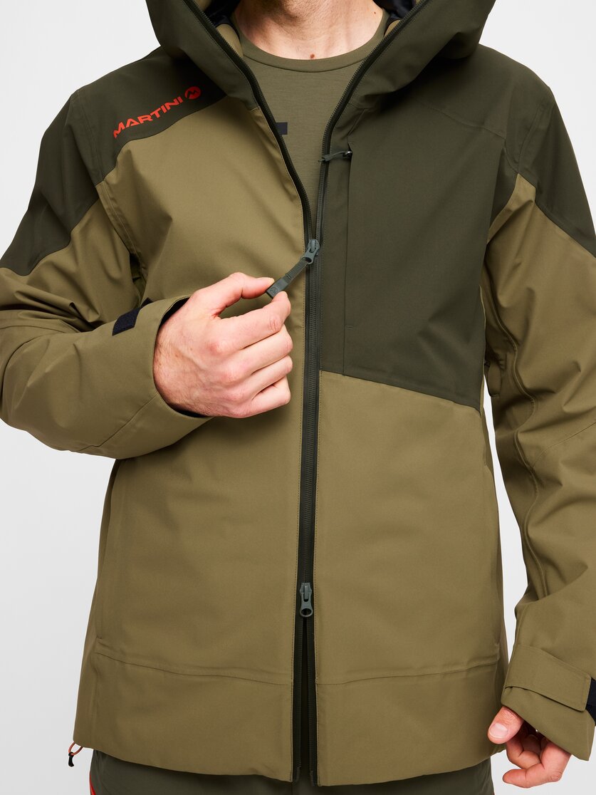 Martini Sportswear - Argon 2L Jacket M - Hardshell Jacken in spanish green-olive - Detail 4 - Herren
