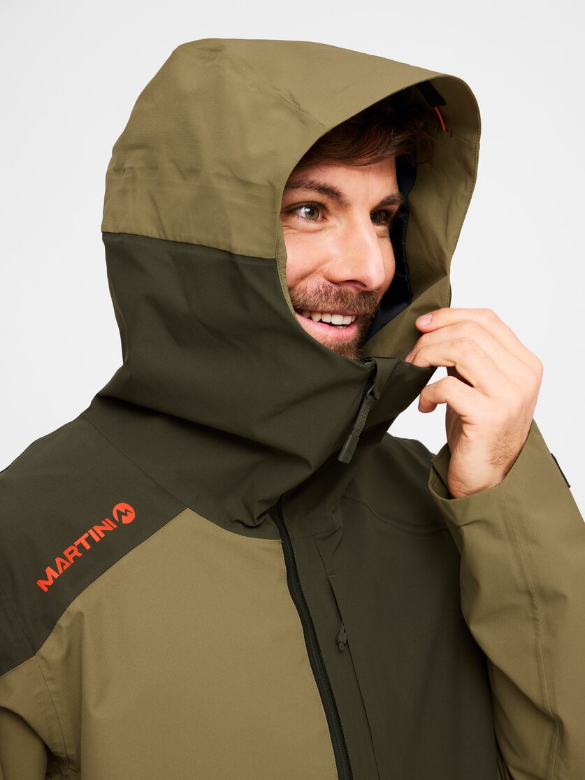 Martini Sportswear - Argon 2L Jacket M - Giacche Hardshell in spanish green-olive - Dettaglio 9 - Uomo