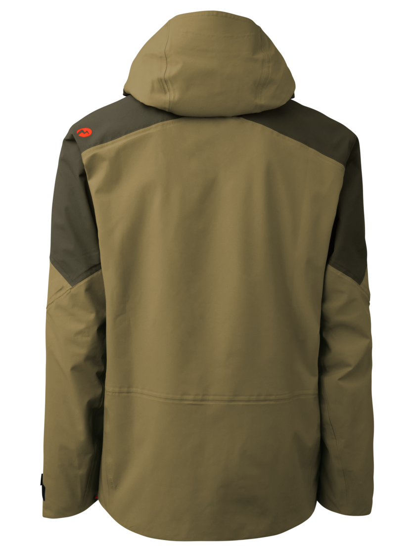 Martini Sportswear - Argon 2L Jacket M - Giacche Hardshell in black-granite - vista posteriore - Uomo