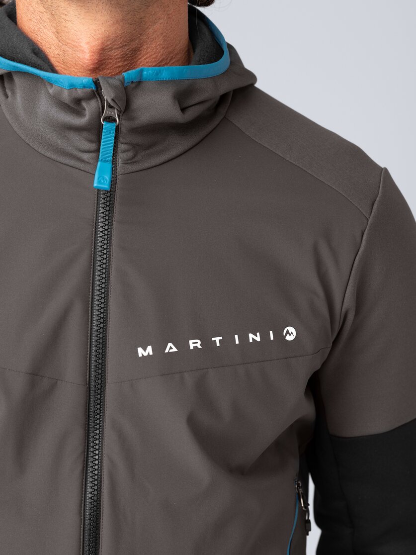 Martini Sportswear - Peakpower Hybrid Windbreaker Jacket M - Hybrid jackets in steel-mars - Detail 1 - Men