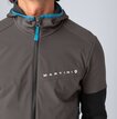 Martini Sportswear - Peakpower Hybrid Windbreaker Jacket M - Hybridjacken in steel-mars - Detail 1 - Herren