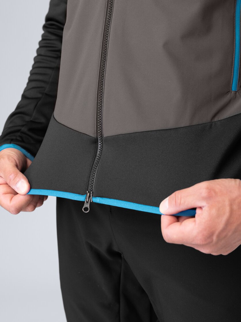 Martini Sportswear - Peakpower Hybrid Windbreaker Jacket M - Hybrid jackets in steel-mars - Detail 5 - Men