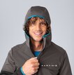 Martini Sportswear - Peakpower Hybrid Windbreaker Jacket M - Hybridjacken in steel-mars - Detail 7 - Herren