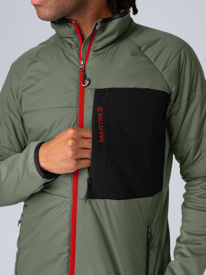 Martini Sportswear - Horizon Hybrid Jacket Primaloft® M - Hybrid jackets in seaport-lava - Detail 2 - Men