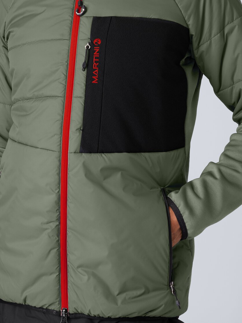 Martini Sportswear - Horizon Hybrid Jacket Primaloft® M - Hybrid jackets in seaport-lava - Detail 3 - Men