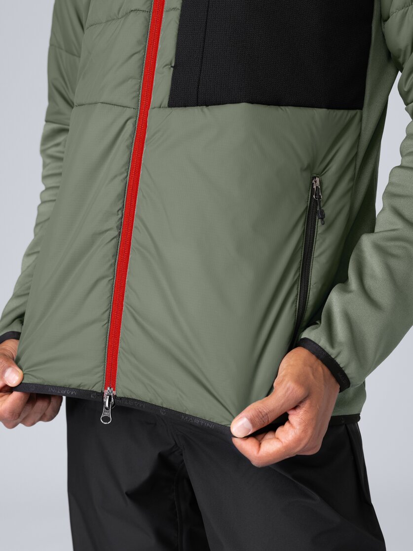 Martini Sportswear - Horizon Hybrid Jacket Primaloft® M - Hybrid jackets in seaport-lava - Detail 7 - Men