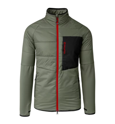 Martini Sportswear - Horizon Hybrid Jacket Primaloft® M - Hybridjacken in mosstone-mars - Vorderansicht - Herren