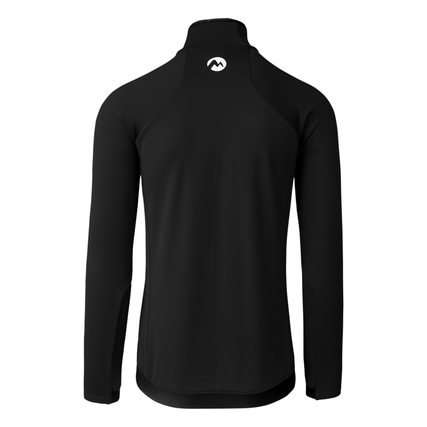 Martini Sportswear - Horizon Midlayer Jacket M - Pile in black - vista posteriore - Uomo