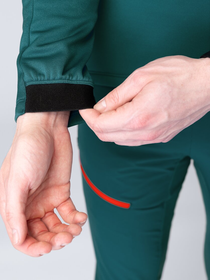 Martini Sportswear - Horizon Midlayer Jacket M - Fleece in seaport-lava - Detail 3 - Men