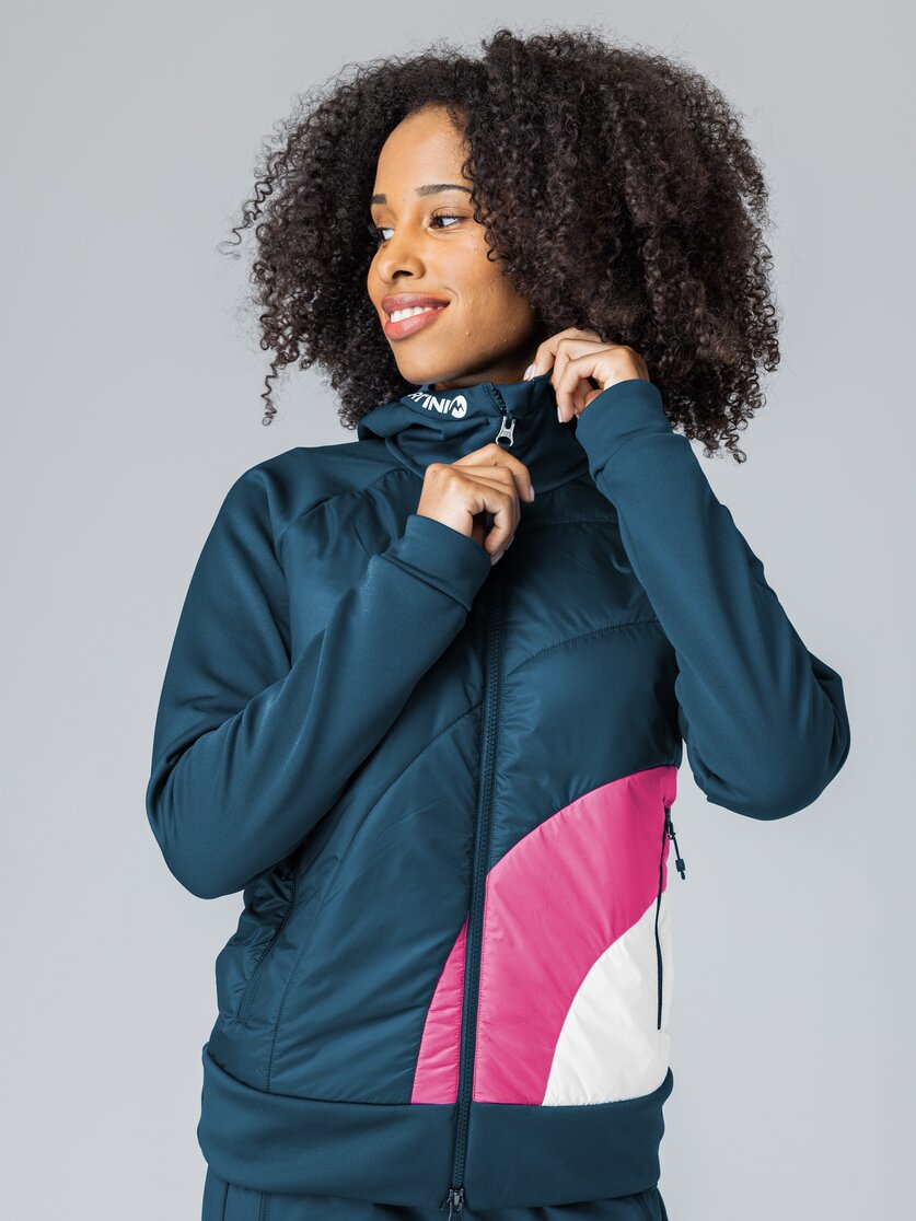 Martini Sportswear - Desire Hybrid Jacket Primaloft® W - Giacche ibride in fairy tale-primrose - vista frontale modello - Donna