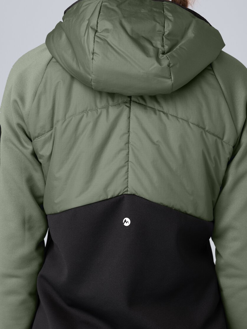 Martini Sportswear - Horizon Hybrid Jacket G-LOFT® W - Hybridjacken in mosstone-black - Detail 1 - Damen