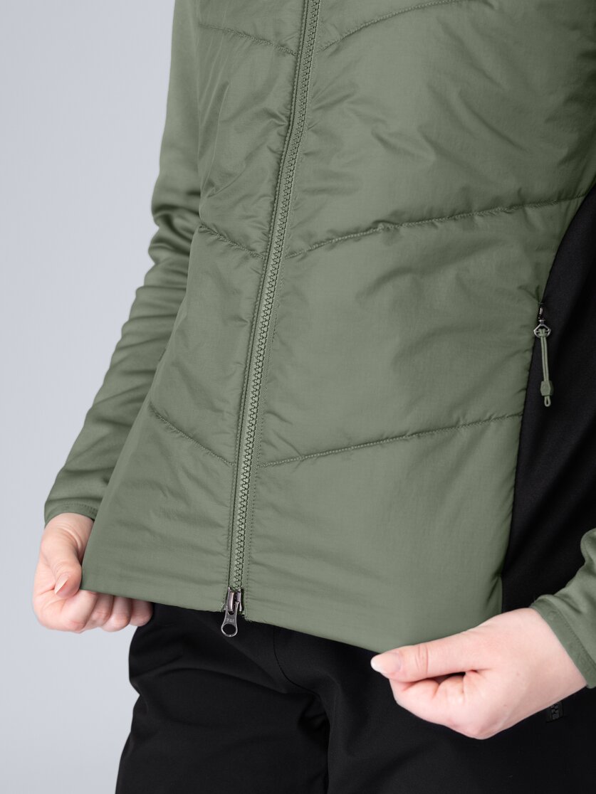 Martini Sportswear - Horizon Hybrid Jacket G-LOFT® W - Giacche ibride in mosstone-black - Dettaglio 6 - Donna