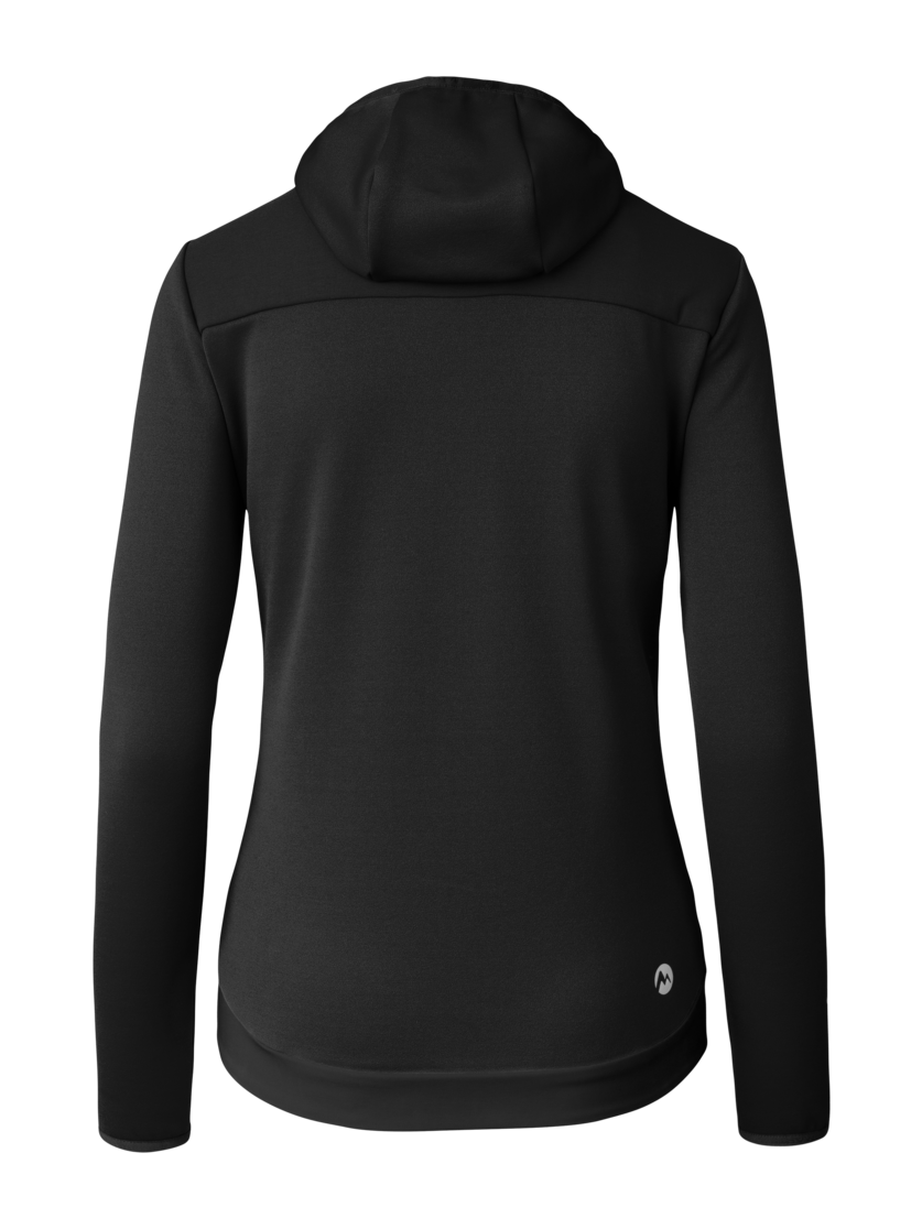 Martini Sportswear - Argon Hybrid Windbreaker Jacket W - Hybridjacken in black - Rückansicht - Damen