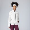 Martini Sportswear - Horizon Midlayer Jacket W - Fleece in mosstone - front view model - Women