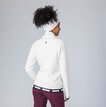 Martini Sportswear - Horizon Midlayer Jacket W - Fleece in mosstone - rear view model - Women