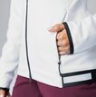 Martini Sportswear - Horizon Midlayer Jacket W - Fleece in mosstone - Detail 1 - Women