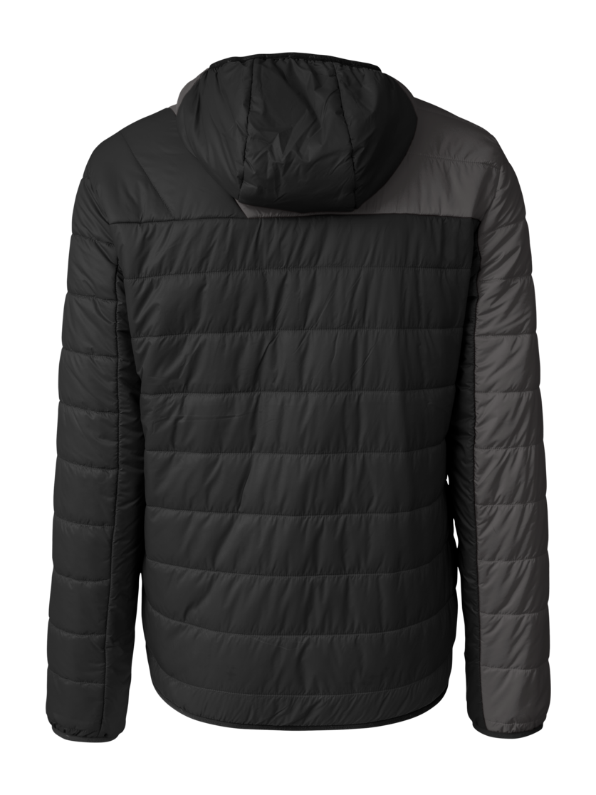 Martini Sportswear - Firstline Padded Jacket Primaloft® M - Primaloft & Gloft Jacken in black-steel - Rückansicht - Herren