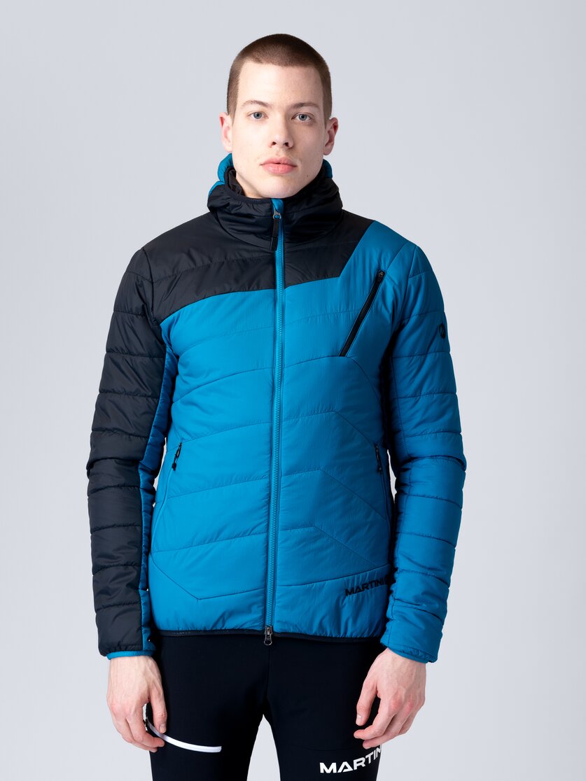 Martini Sportswear - Firstline Padded Jacket Primaloft® M - Giacche Primaloft e Gloft in mars-mosstone - vista frontale modello - Uomo