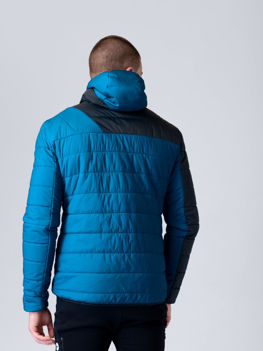 Martini Sportswear - Firstline Padded Jacket Primaloft® M - Giacche Primaloft e Gloft in mars-mosstone - vista laterale modello - Uomo
