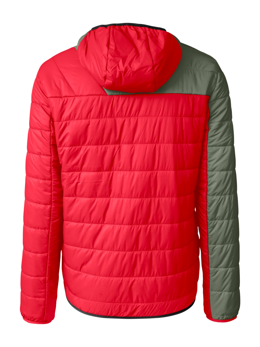 Martini Sportswear - Firstline Padded Jacket Primaloft® M - Primaloft & Gloft Jacken in mars-mosstone - Rückansicht - Herren