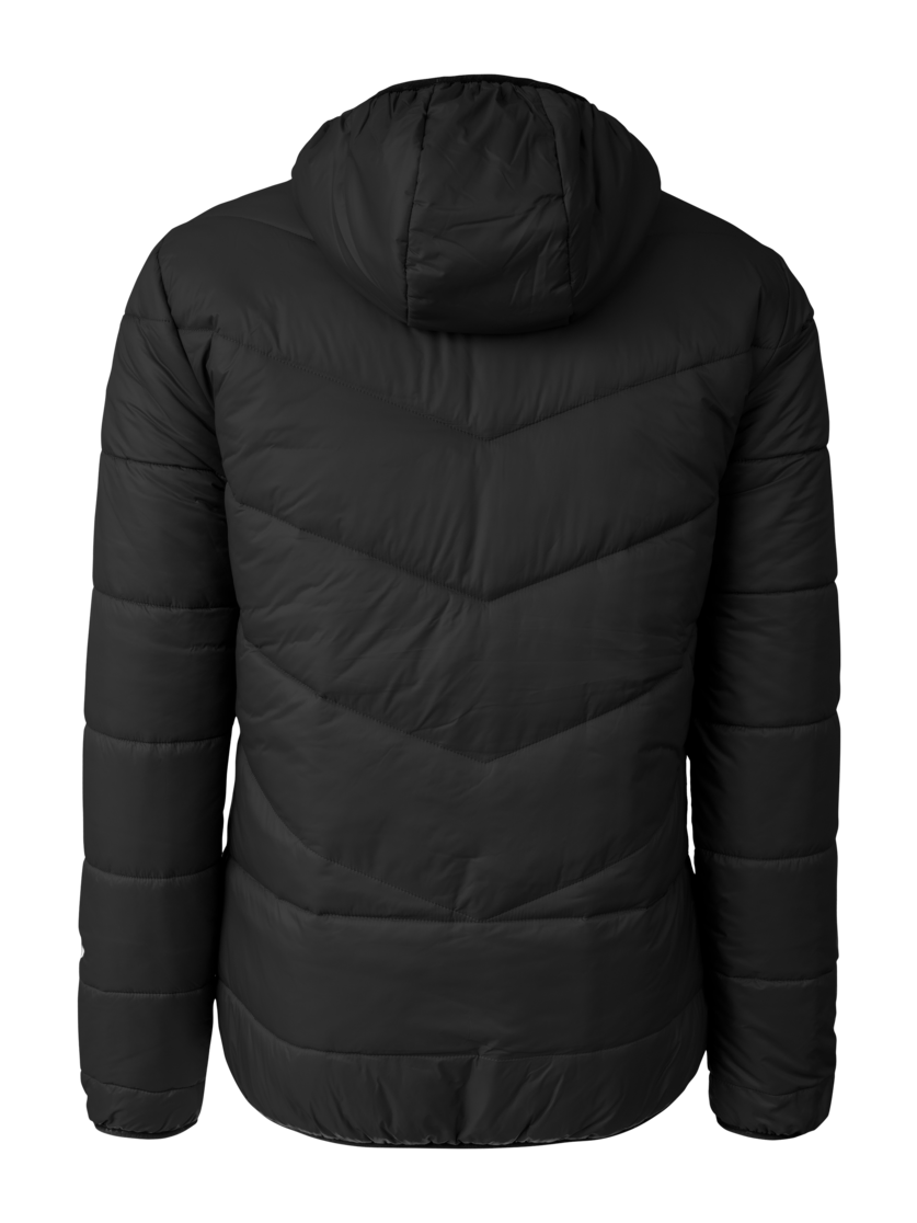 Martini Sportswear - Fullforce Padded Jacket G-LOFT® M - Giacche Primaloft e Gloft in black-steel - vista posteriore - Uomo