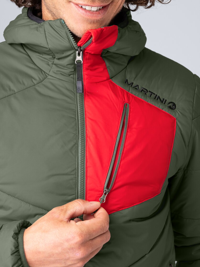Martini Sportswear - Fullforce Padded Jacket G-LOFT® M - Giacche Primaloft e Gloft in seaport-lava - Dettaglio 2 - Uomo