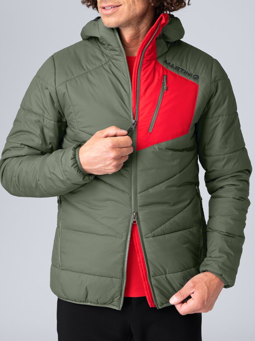Martini Sportswear - Fullforce Padded Jacket G-LOFT® M - Giacche Primaloft e Gloft in seaport-lava - Dettaglio 3 - Uomo
