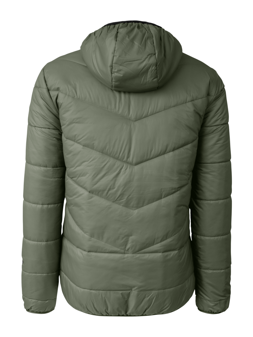 Martini Sportswear - Fullforce Padded Jacket G-LOFT® M - Giacche Primaloft e Gloft in mosstone-mars - vista posteriore - Uomo