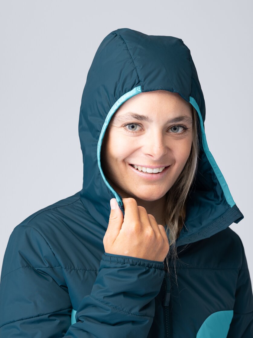 Martini Sportswear - Argon Padded Jacket G-LOFT® W - Primaloft & Gloft Jackets in seaport-scooter - Detail 6 - Women