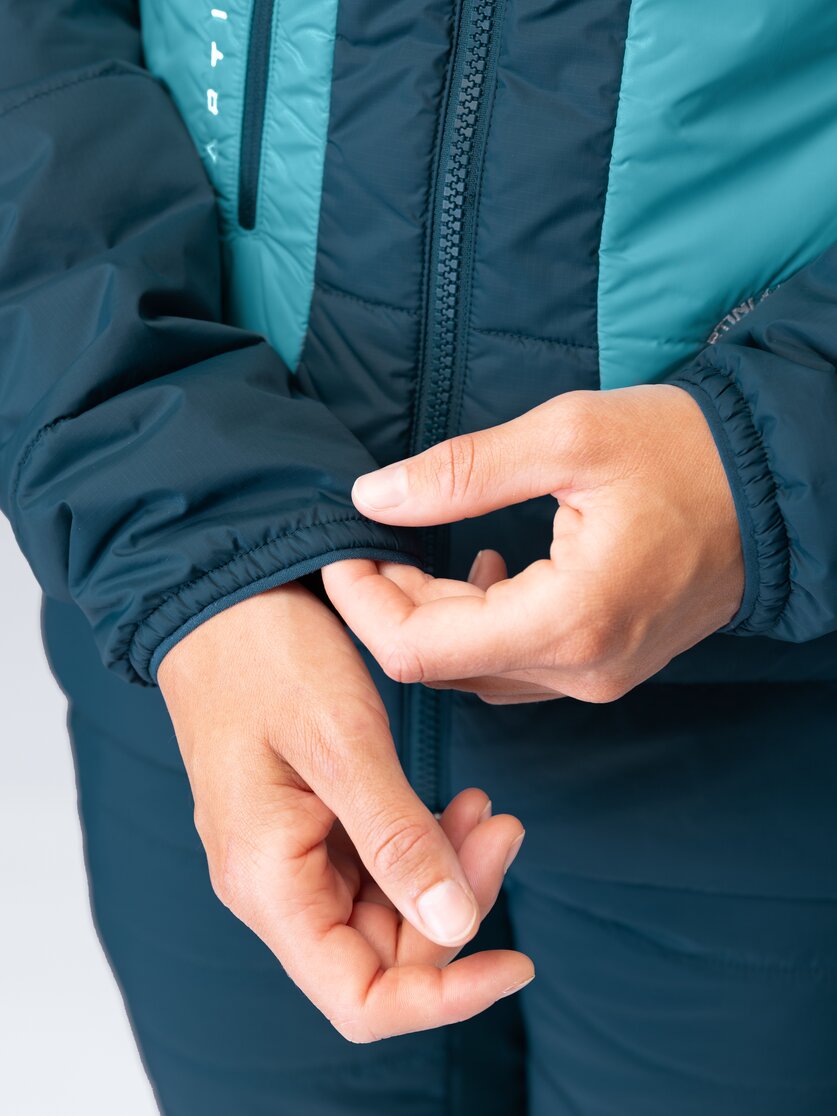Martini Sportswear - Argon Padded Jacket G-LOFT® W - Primaloft & Gloft Jackets in seaport-scooter - Detail 7 - Women