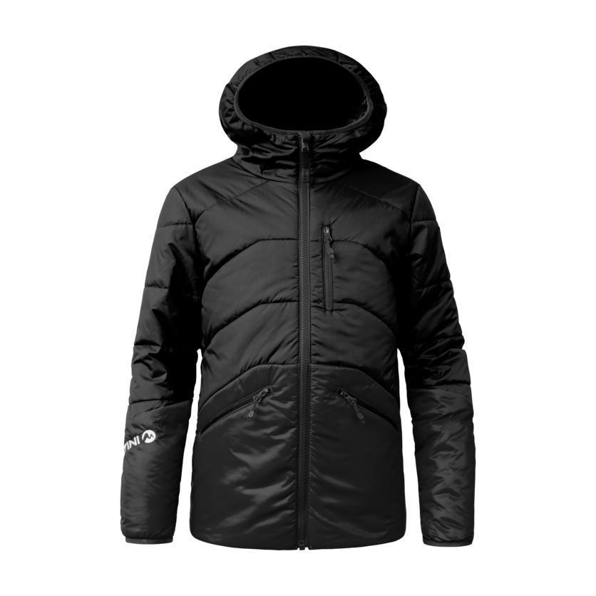 Martini Sportswear - Wildone Padded Jacket G-LOFT® Kids - Primaloft & Gloft Jacken in black - Vorderansicht - Kinder