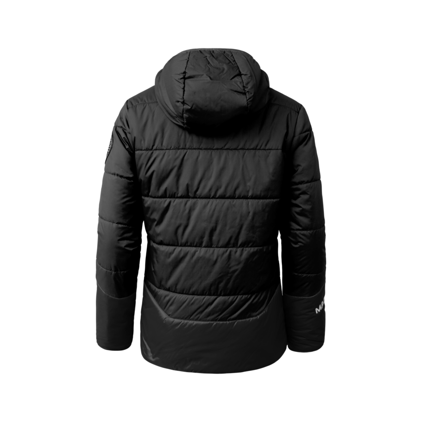 Martini Sportswear - Wildone Padded Jacket G-LOFT® Kids - Primaloft & Gloft Jacken in black - Rückansicht - Kinder