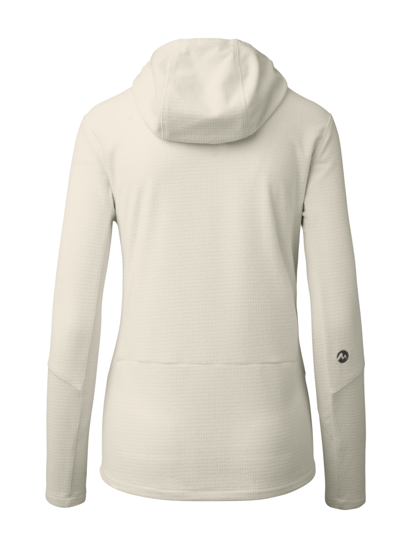 Martini Sportswear - Argon Midlayer Jacket W - Strati intermedi in off white - vista posteriore - Donna