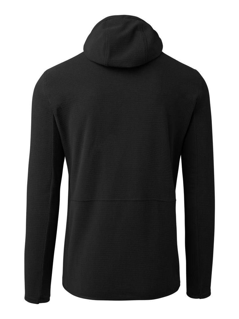 Martini Sportswear - Argon Midlayer Jacket M - Strati intermedi in black-granite - vista posteriore - Uomo