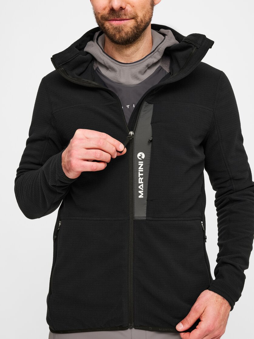 Martini Sportswear - Argon Midlayer Jacket M - Strati intermedi in black-granite - Dettaglio 1 - Uomo