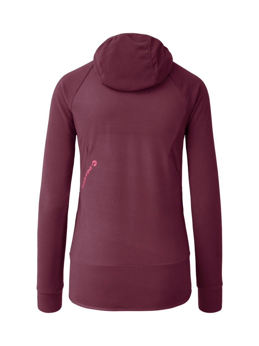 Martini Sportswear - Highventure ML Hooded Jacket W - Strati intermedi in plume - vista posteriore - Donna