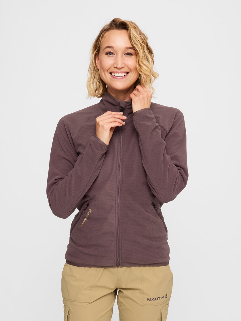 Martini Sportswear - Highventure ML Jacket W - Midlayers in seaport - front view model - Women