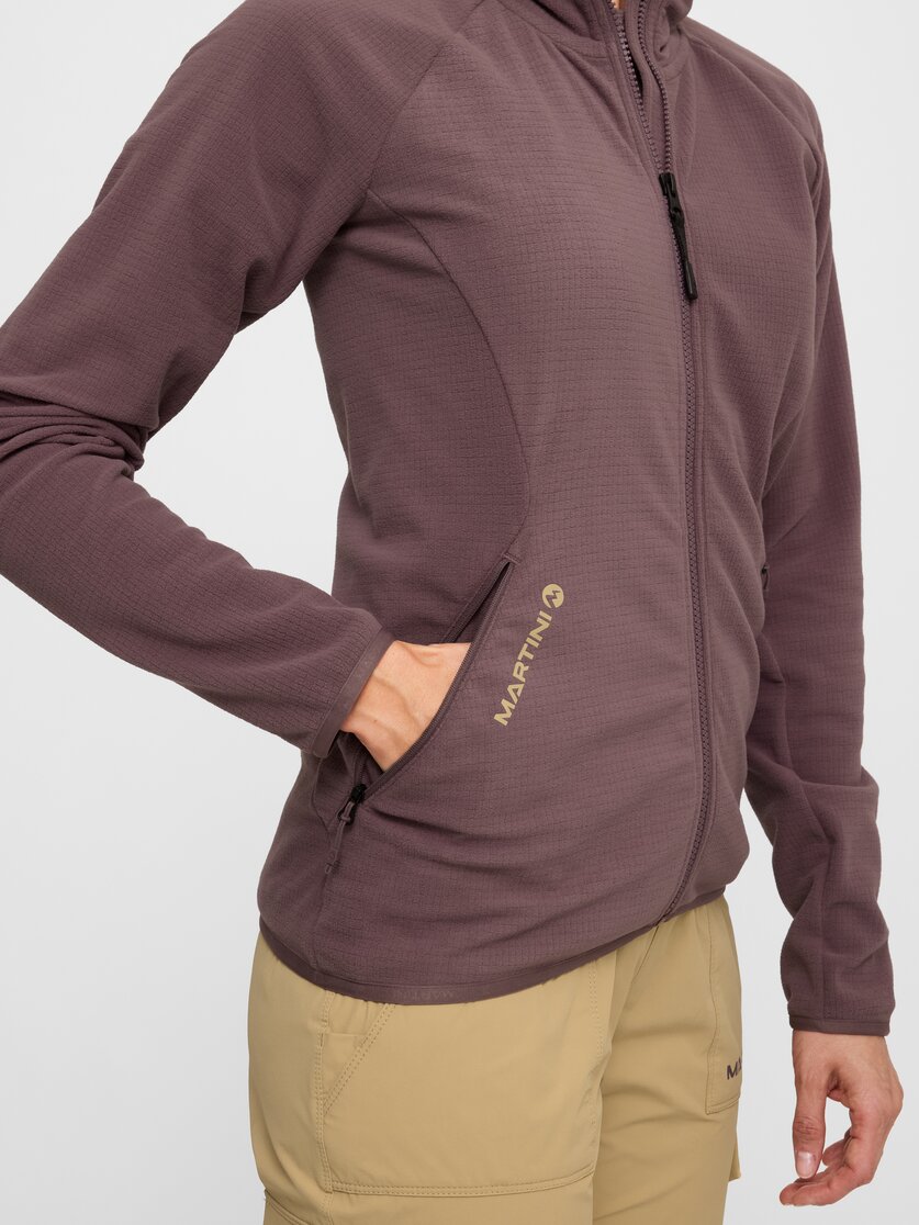 Martini Sportswear - Highventure ML Jacket W - Midlayers in seaport - Detail 3 - Women