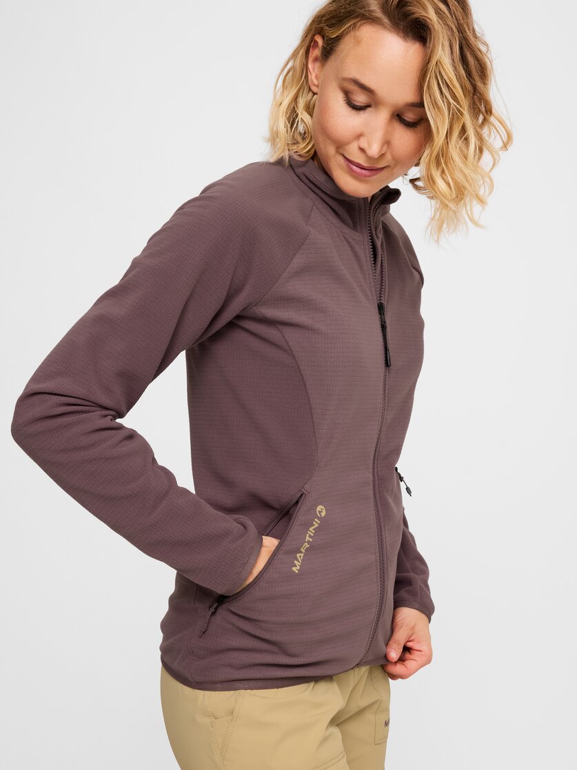Martini Sportswear - Highventure ML Jacket W - Midlayers in seaport - Detail 4 - Women