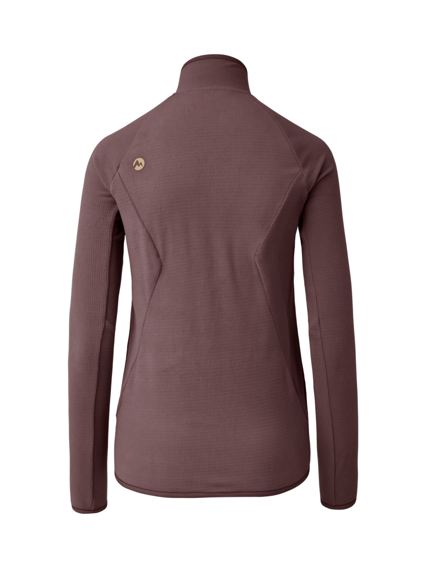 Martini Sportswear - Highventure ML Jacket W - Strati intermedi in clay - vista posteriore - Donna