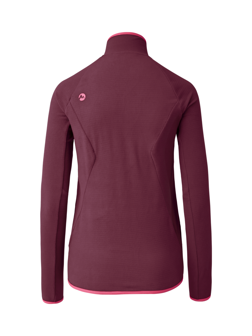 Martini Sportswear - Highventure ML Jacket W - Midlayers in plume - Rückansicht - Damen