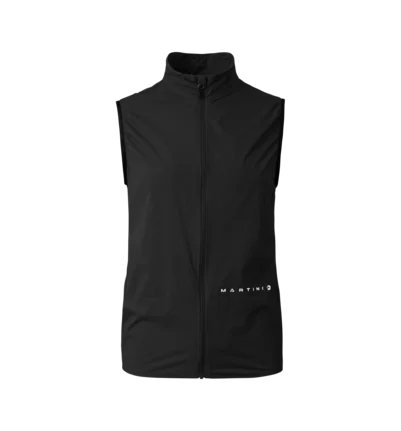 Martini Sportswear - Flowtrail Windbreaker Vest M - Westen in black - Vorderansicht - Herren