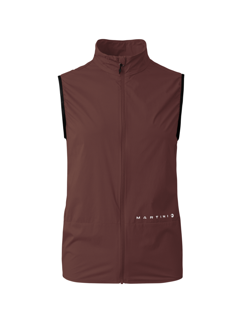 Martini Sportswear - Flowtrail Windbreaker Vest M - Outdoor vests in peakan - front view - Men