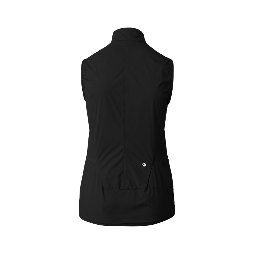 Martini Sportswear - Flowtrail Windbreaker Vest W - Westen in black - Rückansicht - Damen