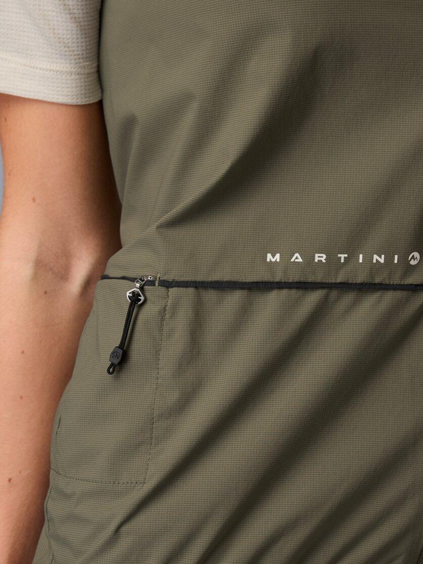 Martini Sportswear - Flowtrail Windbreaker Vest W - Outdoor vests in black - Detail 4 - Women